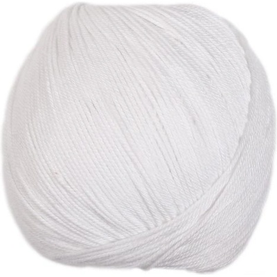 Příze Deluxe Bamboo 124-01 bílá