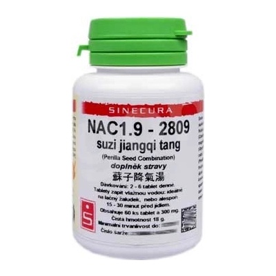 Sinecura NAC1.9-2809 suzi jiangqi tang 60 tablet