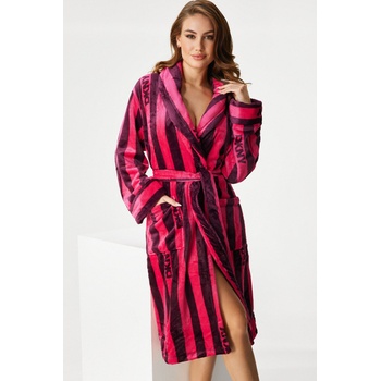 Image 1 of DKNY Топлещ халат DKNY Fig Logo Stripe дълъг (YI20077F_zup)