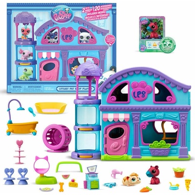 TM Toys Littlest Pet Shop PAWZA HOTEL STYLE SET