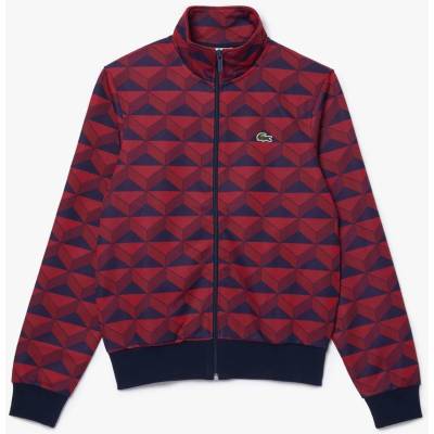 Lacoste Блуза Lacoste Robert George Jacquard Motif Zipped Sweatshirt - Multi colour