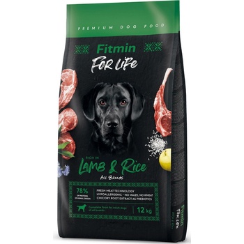 Fitmin For Life Dog Lamb & Rice 12 kg
