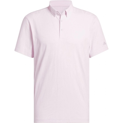 adidas Блуза с яка Adidas Men's Go-To Text Short Sleeve Performance Polo Shirt - Clear Pink