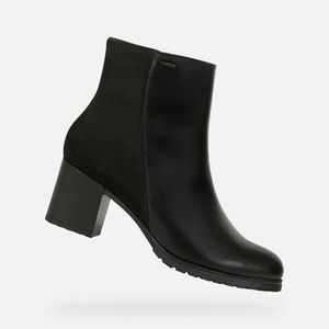 Geox Черни дамски ankle обувки Geox New Lise Np Abx Geox | Cheren | ЖЕНИ | 35