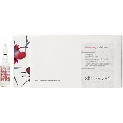 Simply Zen Stimulating Scalp Lotion mlieko na vlasy proti vypadávániu vlasov 8 x 6 ml