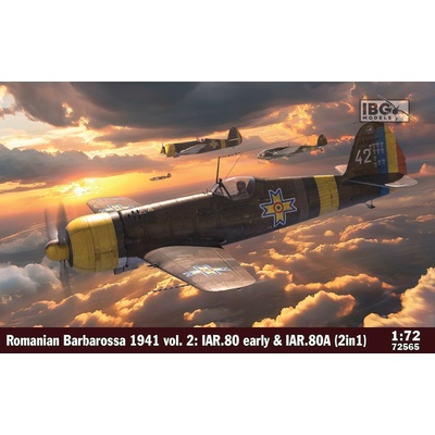 IBG Models Romanian Barbarossa 1941 IAR.80 early and IAR.80A vol.2 2-in-1 1:72