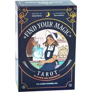 US Games Оригинални карти Таро Find Your Magic Tarot - Giulia Manzi, Sara Rotlich