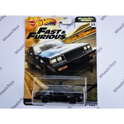 Mattel Hot Wheels Premium Fast and Furious 87 Buick Grand National GNX