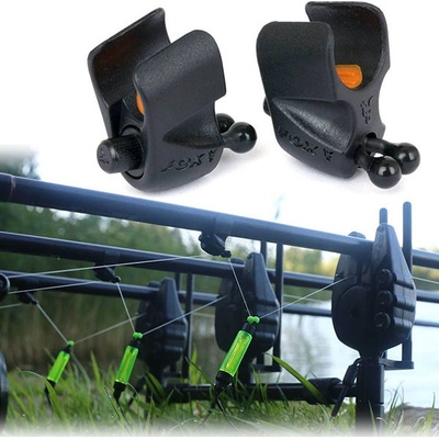 Fox klip na vlasec Black Label Adjustable Rod Clip – Zboží Dáma