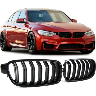 Angeleyes BMW 3 F30/F31 predná čierna lesklá maska štýl M3