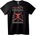 NOONEBRAND Тениска Отишъл да лови риба и ловува - 7XL, Black