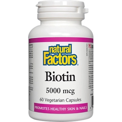 Natural Factors Biotin 5000 mcg [60 капсули]