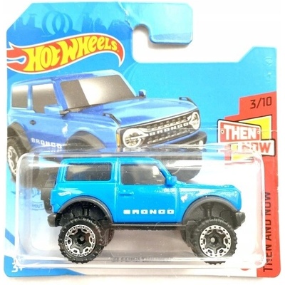 HOT WHEELS 21 FORD BRONCO THEN AND NOW 3/10 N 1:64