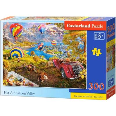 Castorland - Puzzle Hot Air Balloon Valley - 300 piese