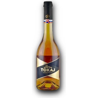 Grand Bari Tokaj 3-Putňový 2019 CHOP 10% 0,5 l (čistá fľaša)