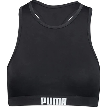 PUMA Racerback bikini top - Black (Black)