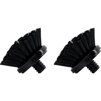 Náhradní karáč Meraki BRUSH SET/2ks - meraki Náhradní hlavice na kartáč Meraki – set 2 ks, černá barva, plast