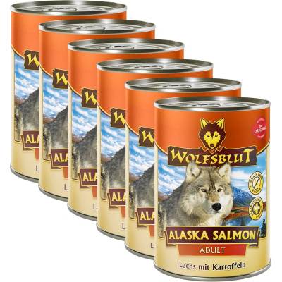 Wolfsblut Консерва WOLFSBLUT Alaska Salmon Adult 6 x 395 г