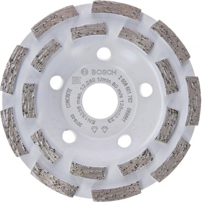 Bosch Diamantový hrncový kotúč Expert for Concrete, 18 seg., 125 x 22,23 x 5 mm