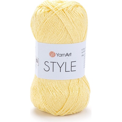Yarn Art příze Style 656 světle žlutá