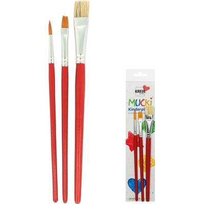 Set štetcov pre deti Mucki 3ks