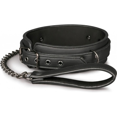 Easytoys Fetish Collection Leather Collar kožený obojok s vodítkom