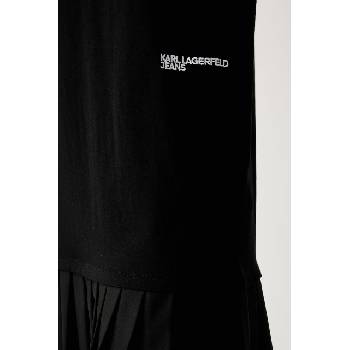 Karl Lagerfeld Jeans рокля от памук (B3W13014)