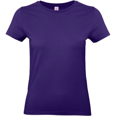 B&C Tričko B&C E190 dámské krátký rukáv COT 01004Tu3800 Purpurová radiant