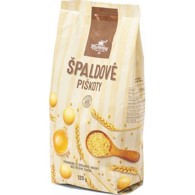 Kávoviny Špaldové piškóty 120 g