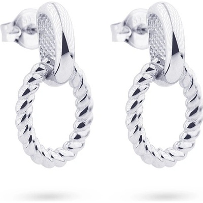Cutie Jewellery Módne náušnice z bieleho zlata Z5028-20-X-2