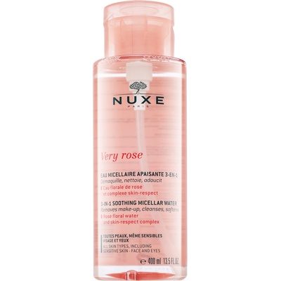 Nuxe Very Rose zklidňující micelární voda na obličej a oči 400 ml – Hledejceny.cz