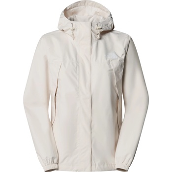 The North Face Непромокаемо яке The North Face Women's Antora DryVent Hooded Long Sleeve Waterproof Jacket - White Dune