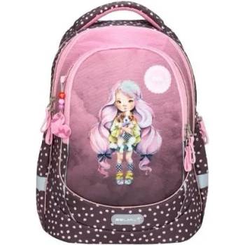 Belmil Ученическа раница Black&White Miia Rose - Belmil