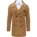 Dstreet panský zimný kabát cx0362 Hnedý