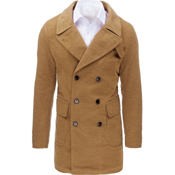 Dstreet panský zimný kabát cx0362 Hnedý