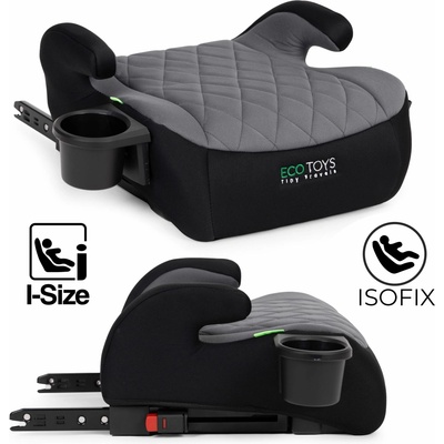 ECOTOYS ISOFIX i-Size podsedák pre deti 125–150 cm ECOTOYS, s držiakom na nápoj