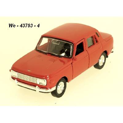 Welly Wartburg 353 code 43793 modely aut červená 1:34