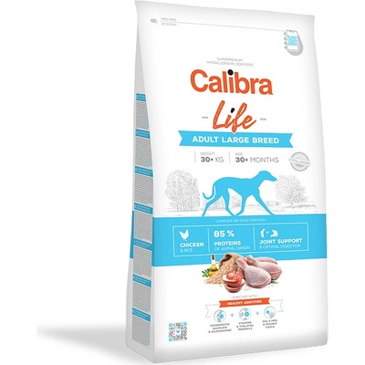 Calibra Dog Life Adult Large Breed Chicken 2 x 12 kg