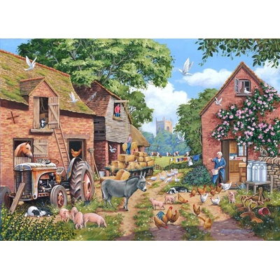 The House of Puzzles Farm Focus 1000 dielov