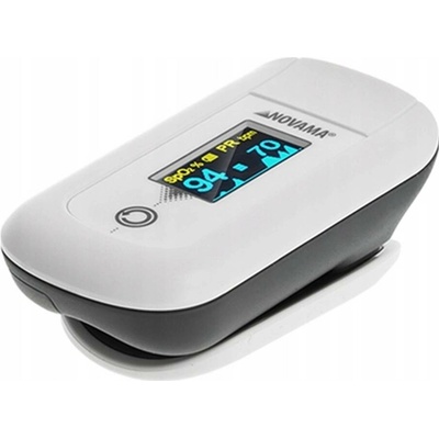NOVAMA SANSO Pulzný oximeter s OLED displejom a detekciou pohybu, 4710953425138