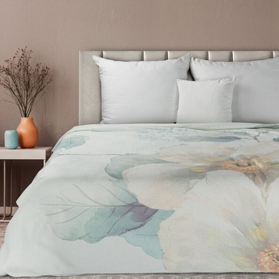 Takoy PREMIUM Deka ALINE polyesterovo-akrylová s potiskem jarních květů-HF-425300 150 x 200 cm