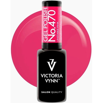 Victoria Vynn Victoria gel lak Polish Unstable p!nk 470 8 ml