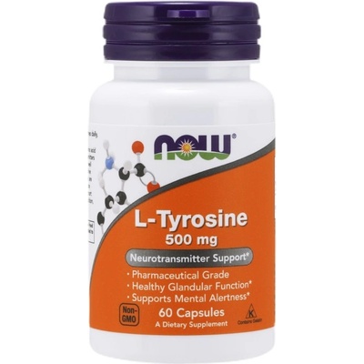 NOW L-Tyrosine 500 mg [60 капсули]
