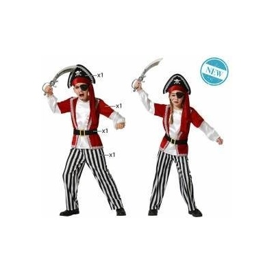 BigBuy Carnival Маскировъчен костюм за деца Пират Многоцветен 5-6 години 7-9 години Размер 7-9 години