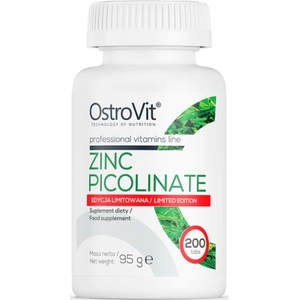 OstroVit Zinc Picolinate 15 mg / Limited Edition [200 Таблетки]