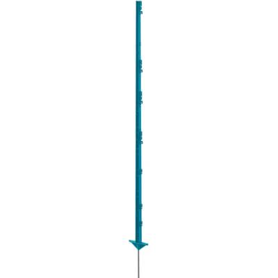 Plastový sloupek pro elektrický ohradník, délka 156 cm, 11 oček, modrá