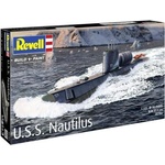 Revell Пластмасов модел комплект подводница 05184 - U. S. S. Nautilus (1: 305)