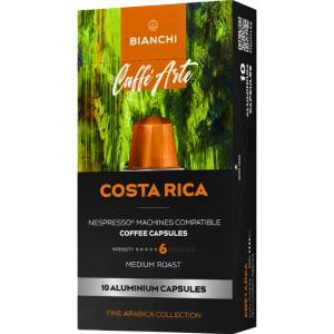 Bianchi Кафе капсули Bianchi Costa Rica съвместими с nespresso, 10 бр