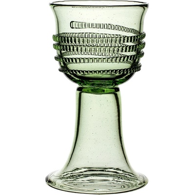Sklářská huť Tomi, Lesní sklo - sklenice na víno Pohár s rádlovou spirálou 150 ml – Hledejceny.cz