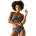 Regatta Aceana III bikini top - Blue (Navy Floral Paradise)